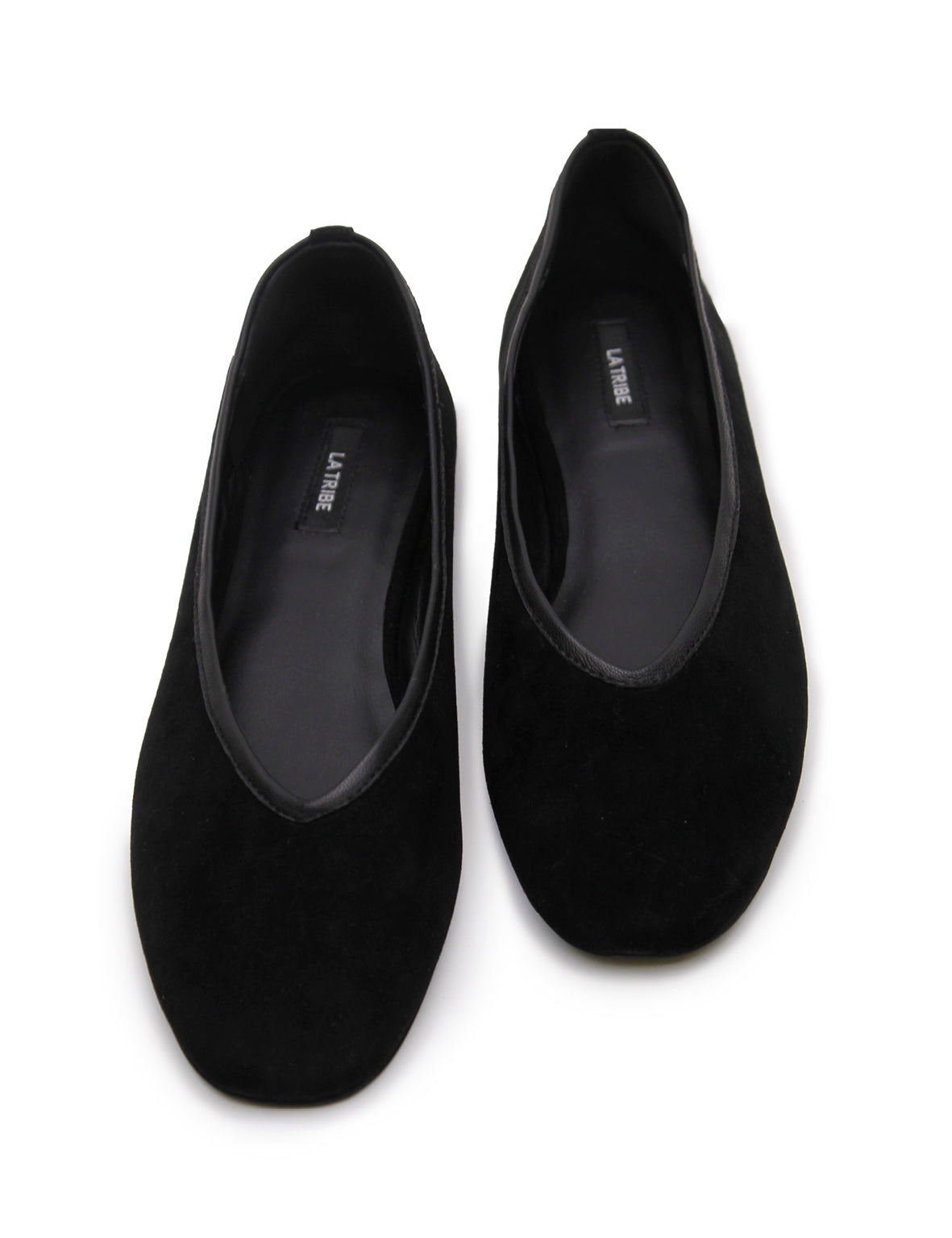 La Tribe | Emme Flat - Black Suede
