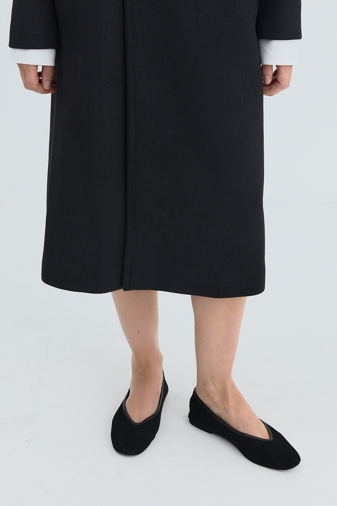 La Tribe | Emme Flat - Black Suede