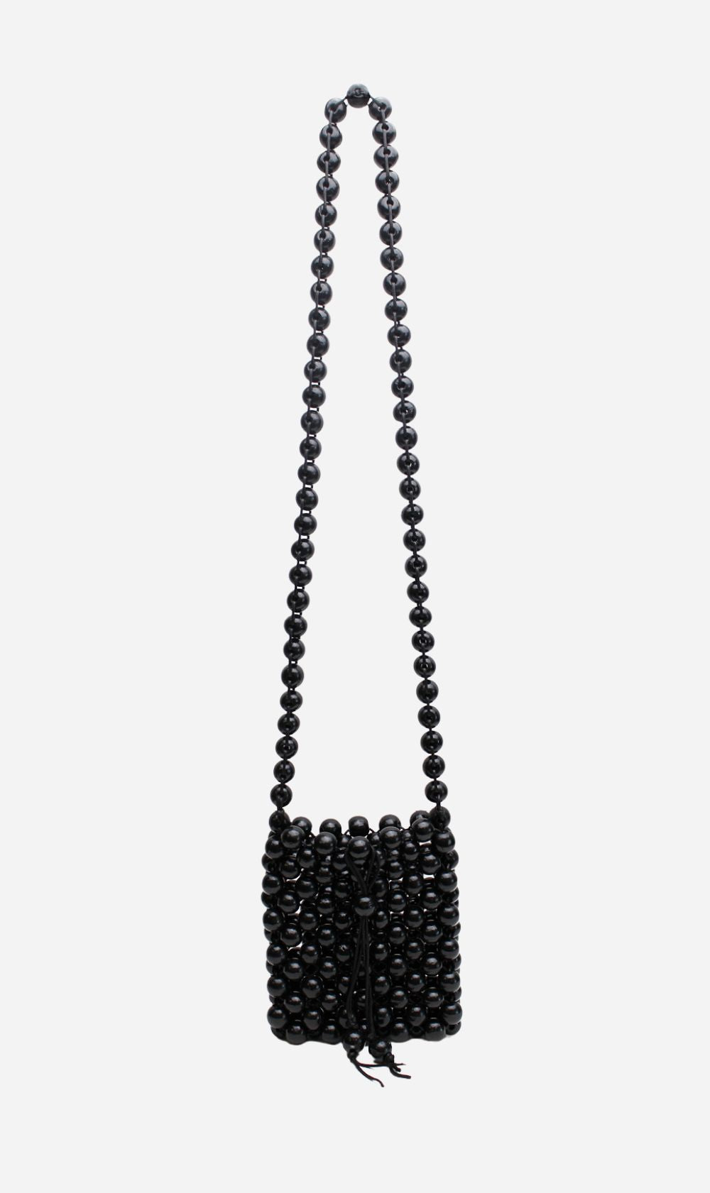 La Tribe | Beaded Crossbody Bag - Black