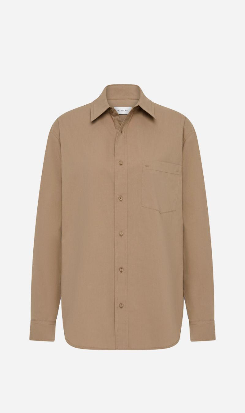 Matteau | Relaxed Shirt - Stone