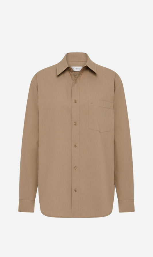 Matteau | Relaxed Shirt - Stone