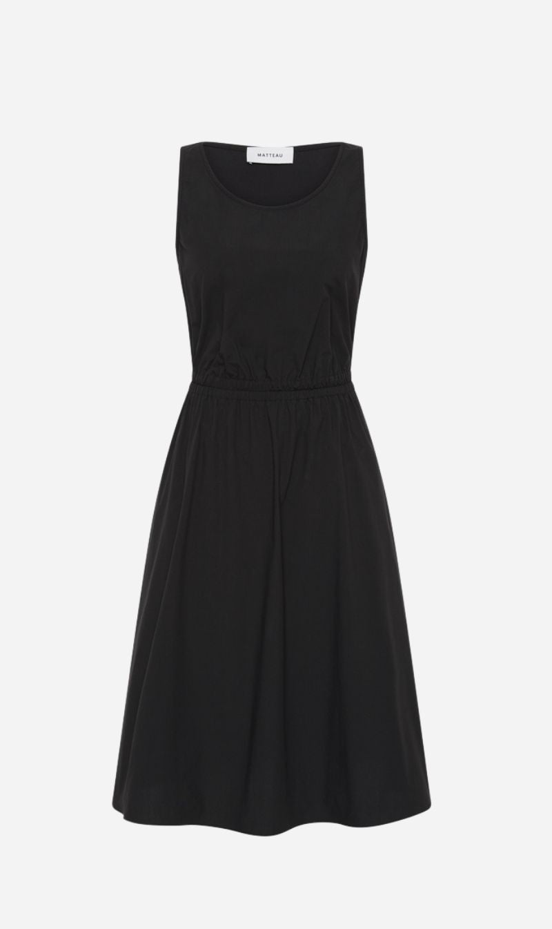 Matteau | Tank Midi Dress - Black