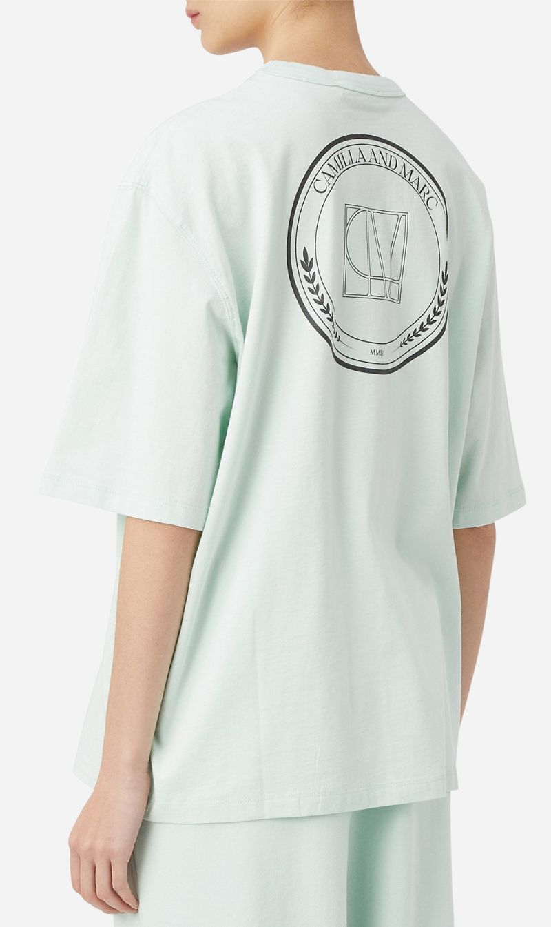 Camilla and Marc | Wade Oversized Tee - Pale Mint