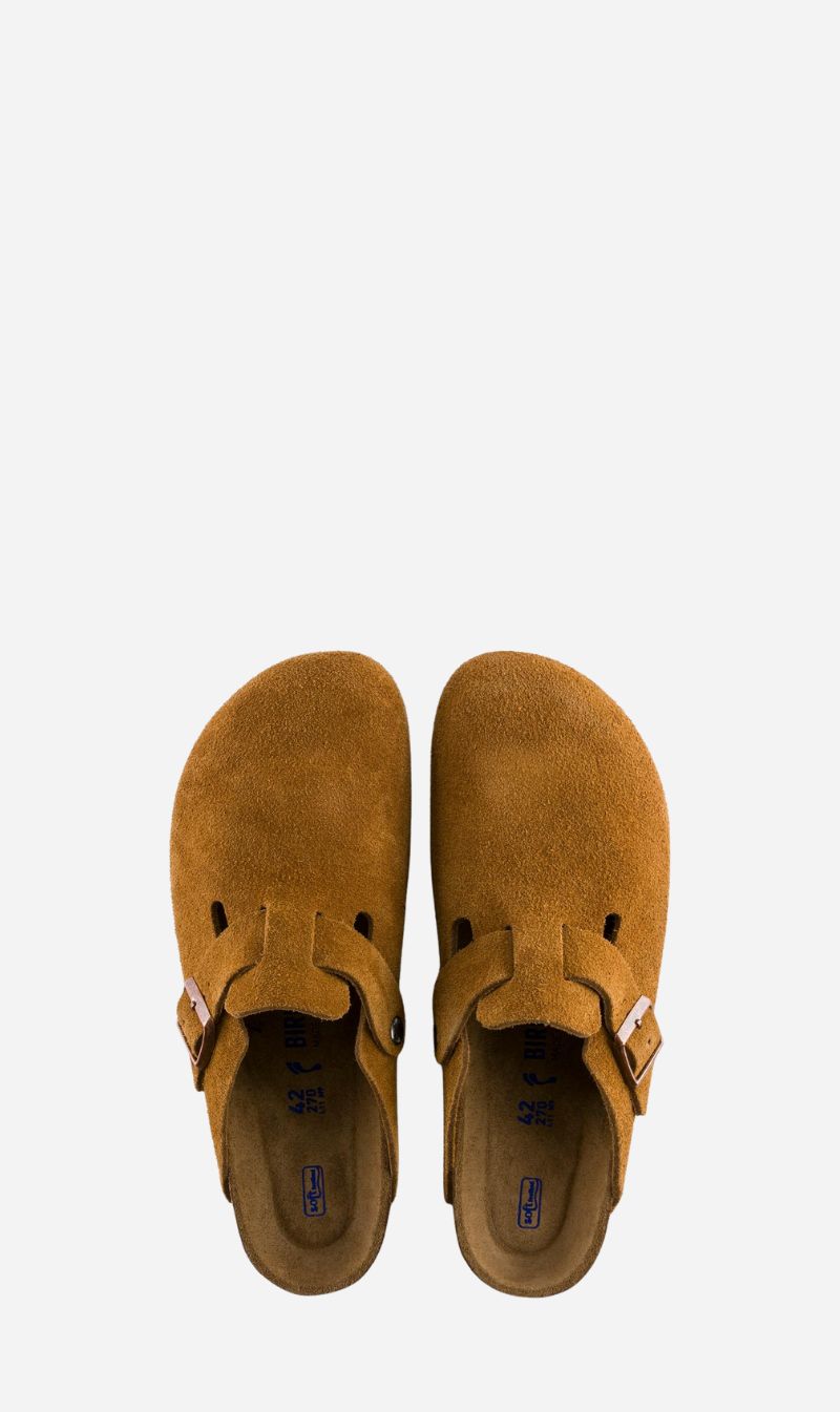 Birkenstock | Boston Soft Foot Bed Suede Reg - Mink