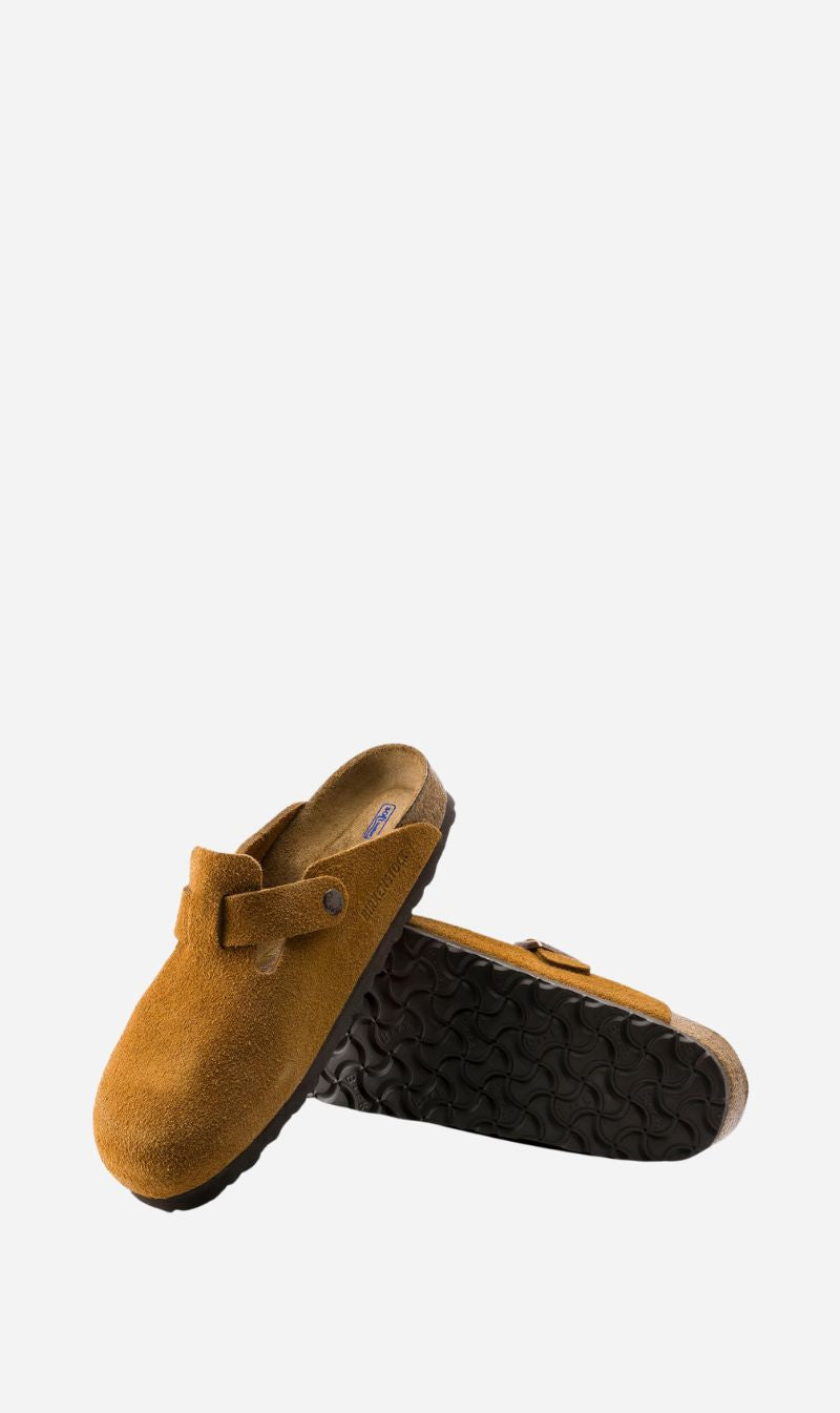 Birkenstock | Boston Soft Foot Bed Suede Reg - Mink