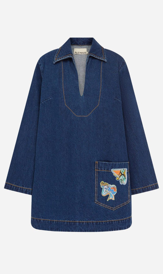 Alemais | Speedy Denim Mini Dress