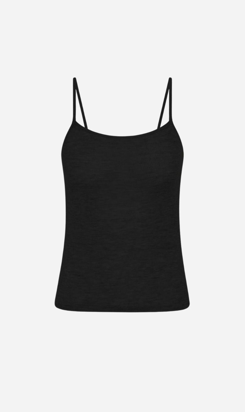 St Agni | Baby Wool Cami - Black