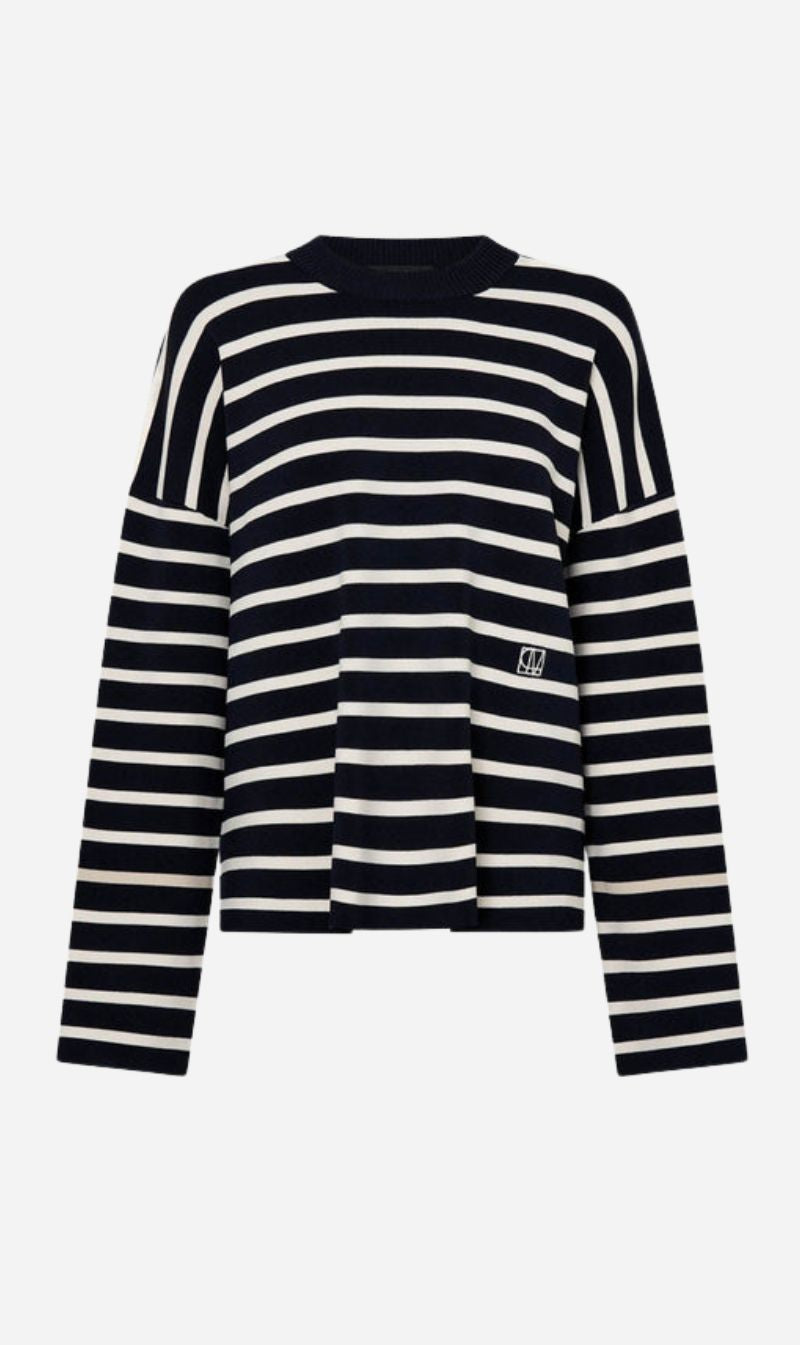 Camilla and Marc | Oscar Knit Sweater - Navy
