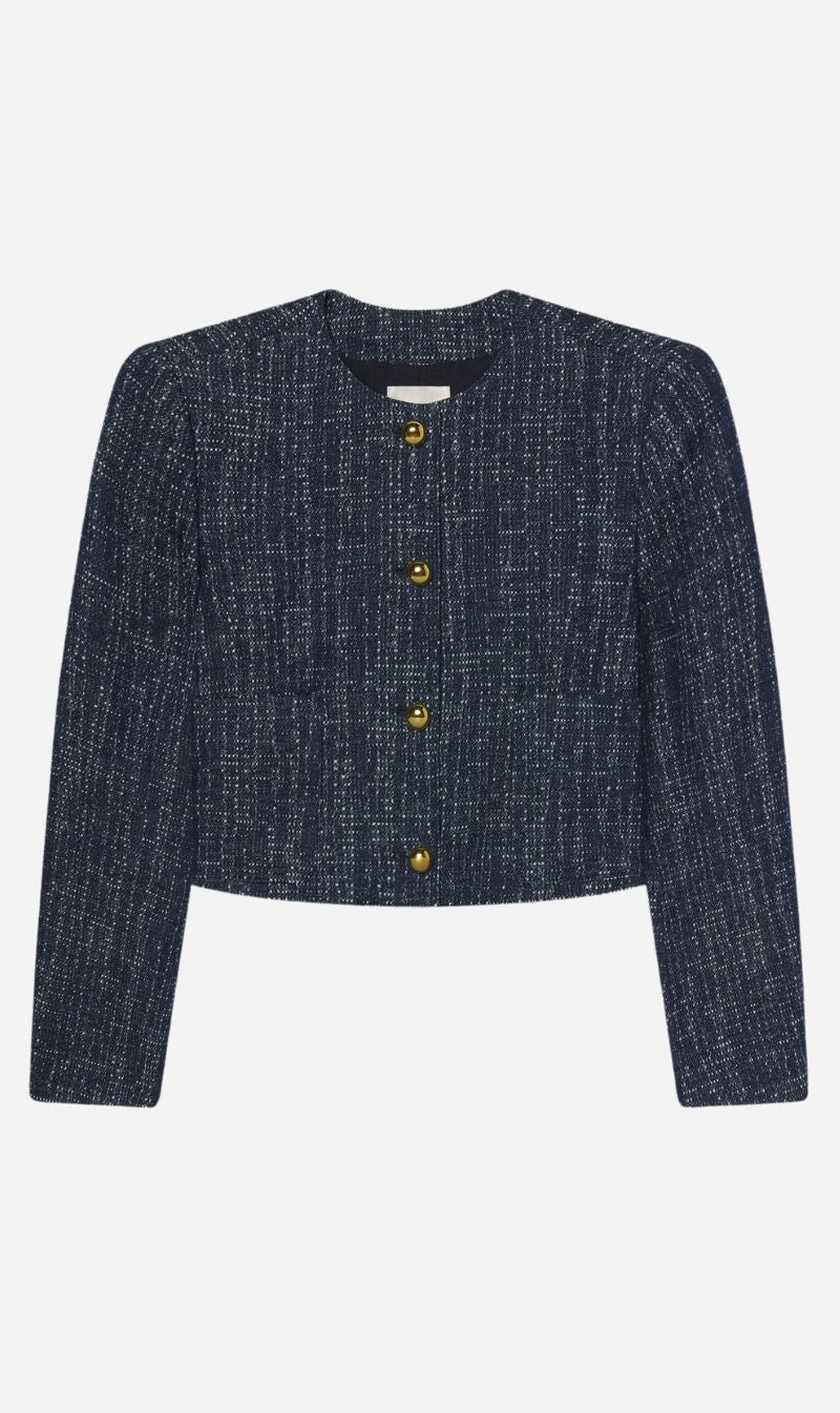 Frame Denim | The Tweed Jacket - Indigo