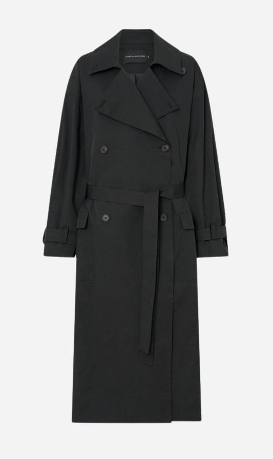 Camilla and Marc | Nemesia Trench - Black