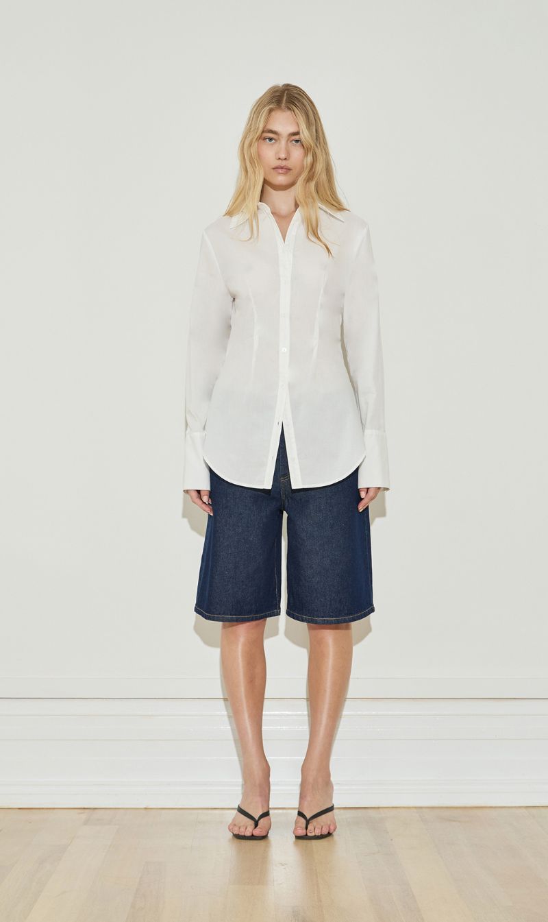 Maison Essentiele | Tailored Shirt - Optic White