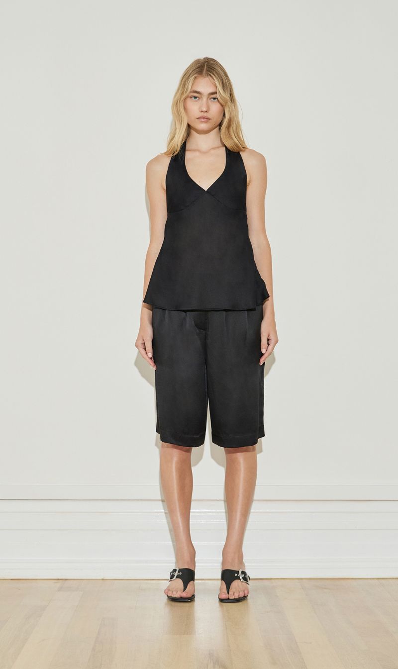 Maison Essentiele | Silk Short - Black
