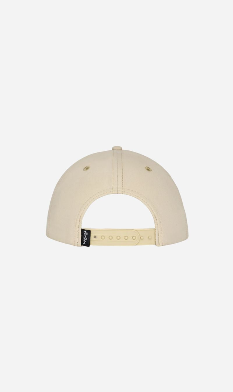 Malbon | Two Man Scramble Nylon Rope Hat - Light Khaki