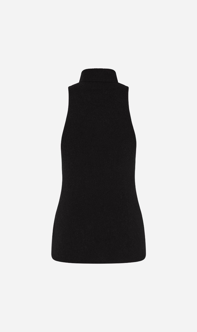 St Agni | Cashmere Blend Top - Black