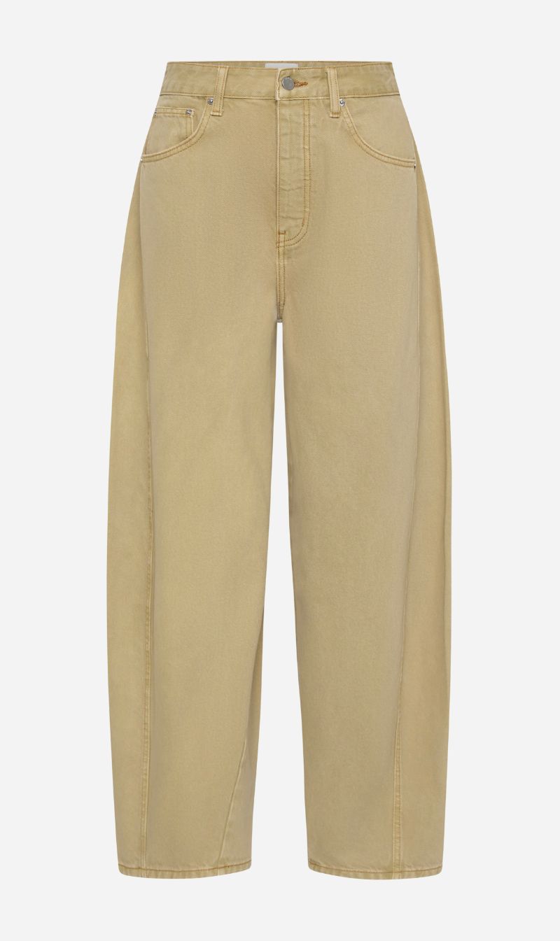 St Agni | Mid Rise Balloon Jeans - Sahara