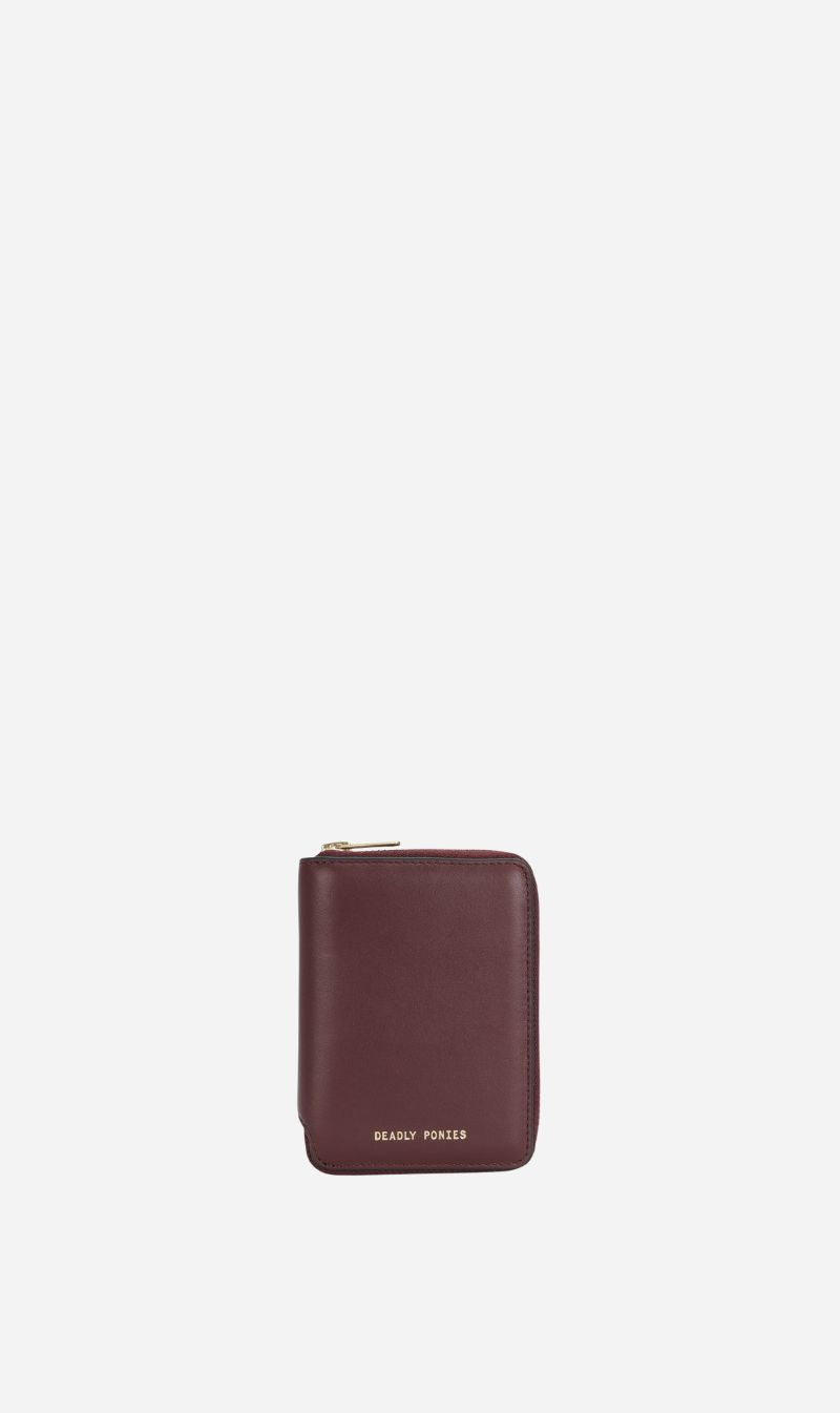 Deadly Ponies | Mini Wallet - Radicchio