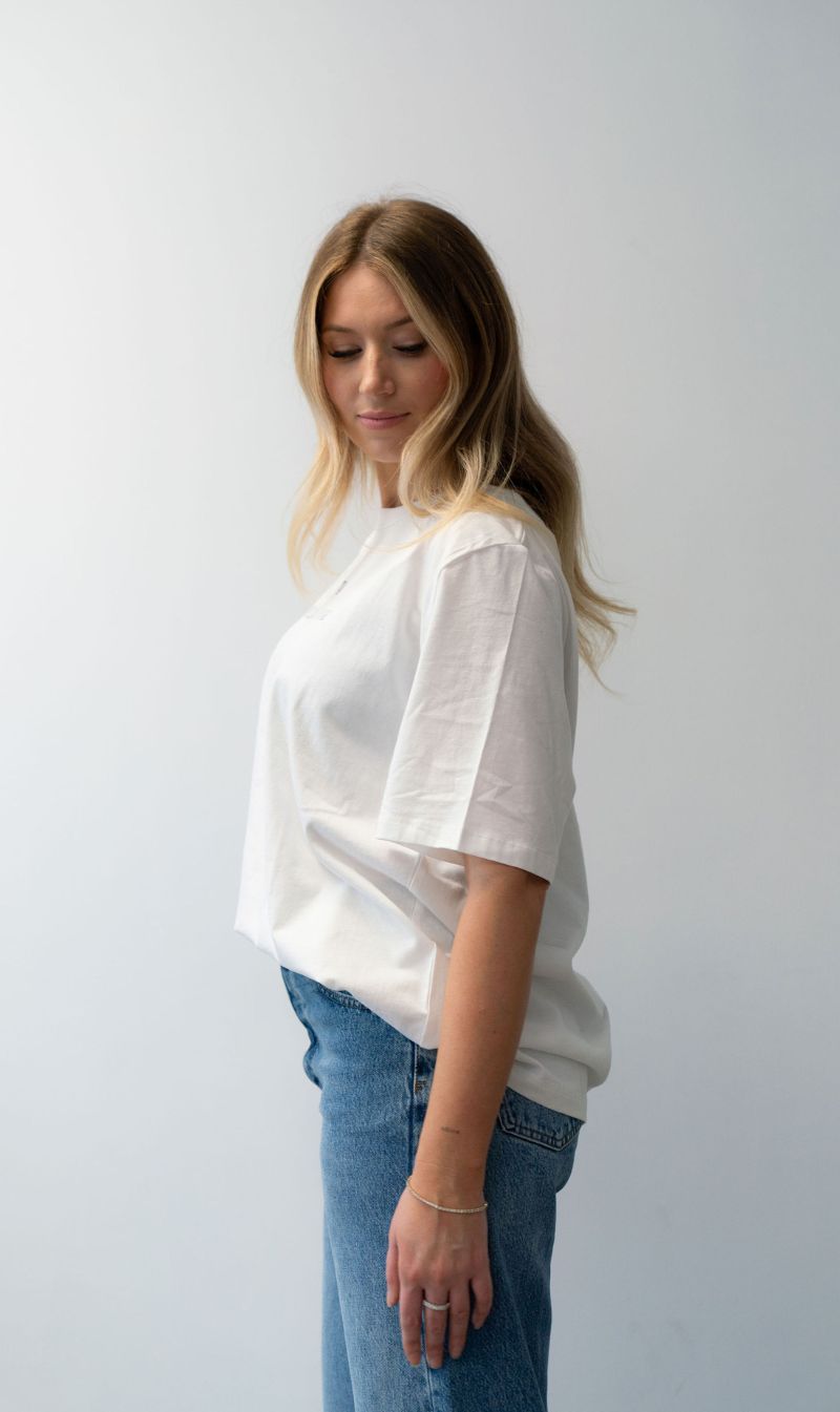 Camilla and Marc | Grayson Tee - Soft White/Black