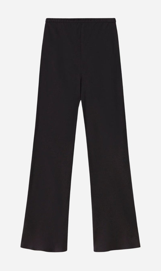 Silk Laundry | Bias Cut Pants - Coral Jaquard