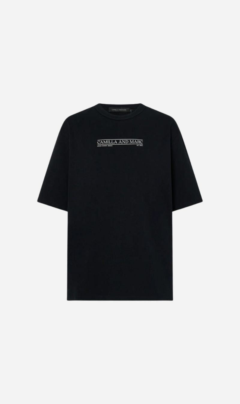 Camilla and Marc | Rigel Logo Tee - Black