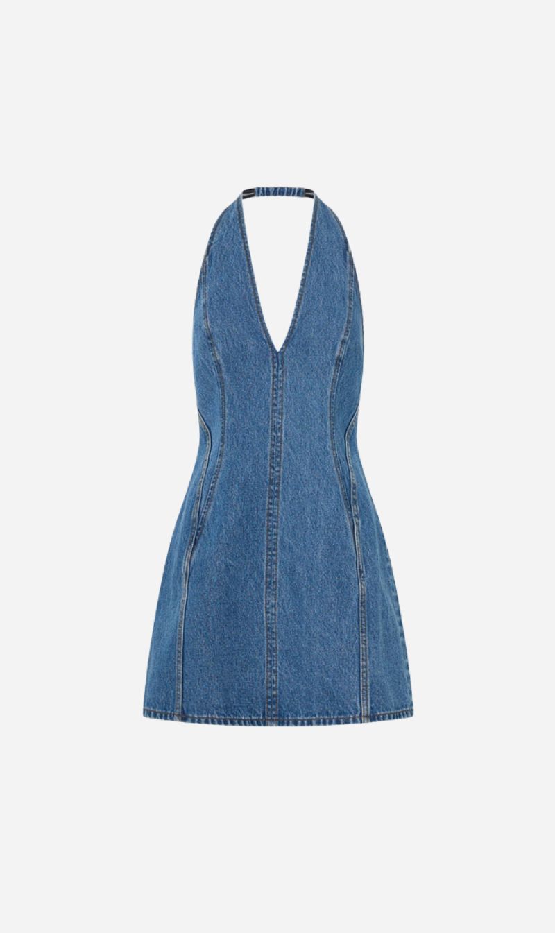 Camilla and Marc | Cascadia Denim Mini Dress - Classic Blue