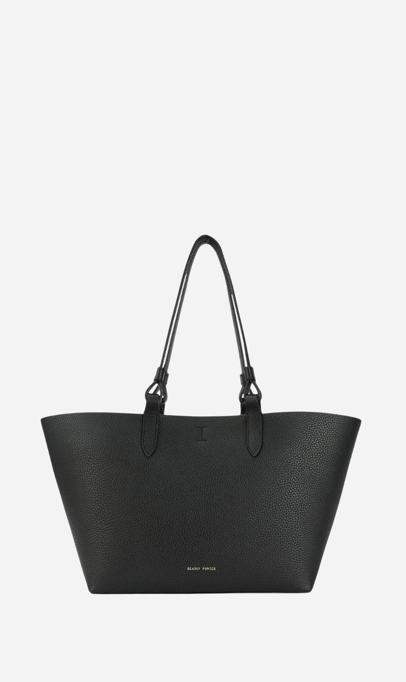 Deadly Ponies | Mr Bandit Tote - Black