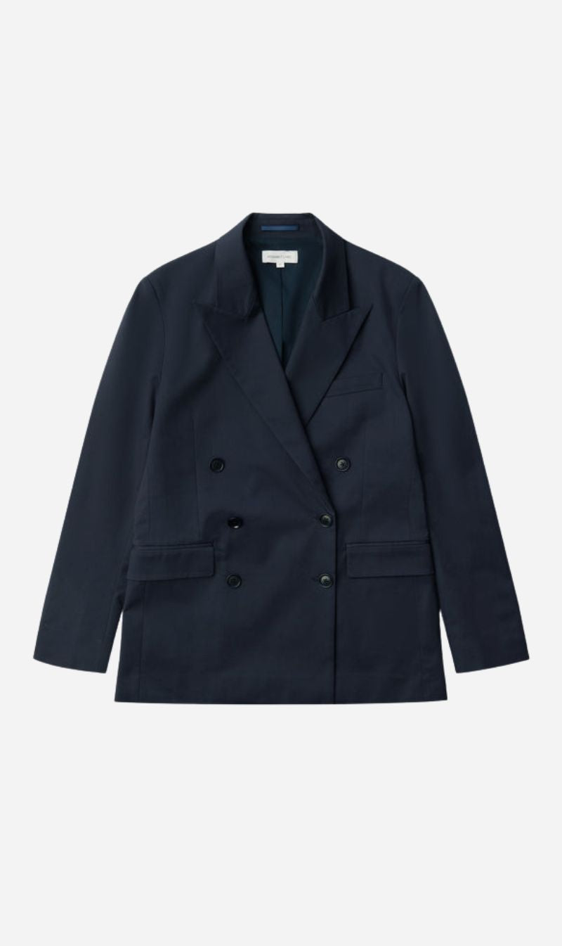 Assembly Label | Ellen Double Breasted Blazer - True Navy
