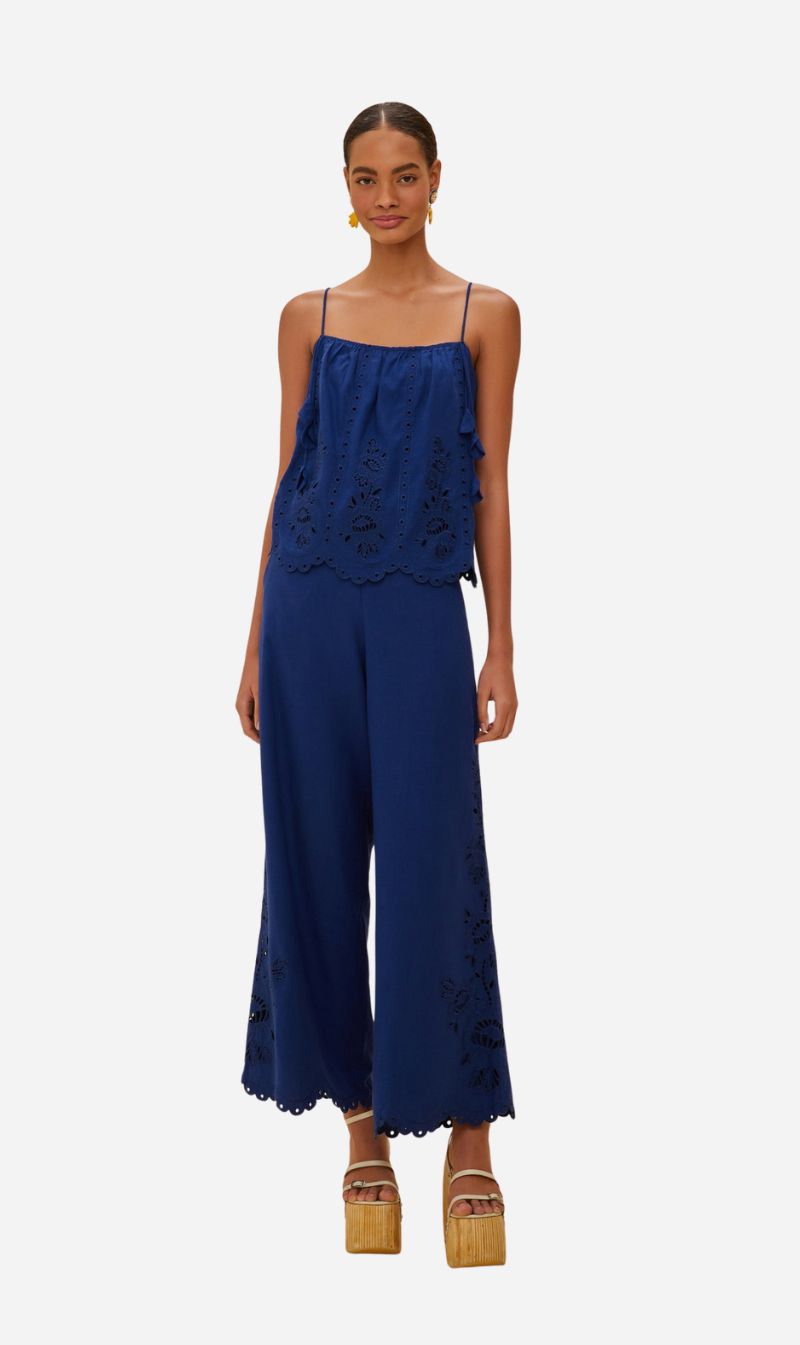 Farm Rio | Richelieu Pants - Blue