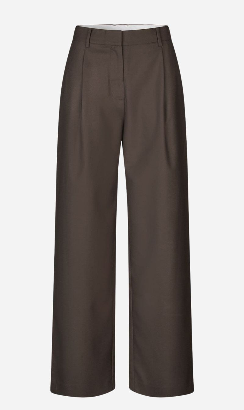 Samsoe Samsoe | Saagneta Trousers - Black Coffee