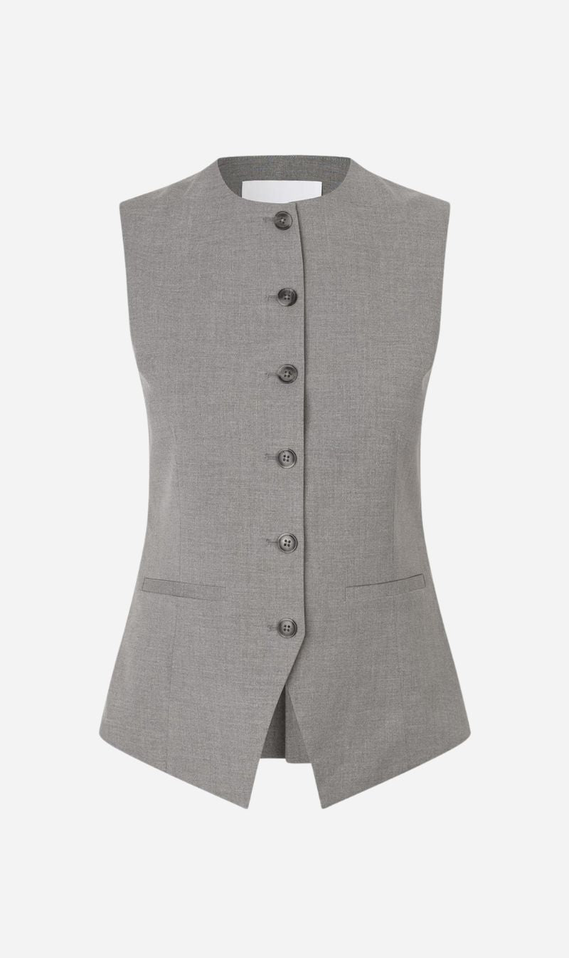 Samsoe Samsoe | Saruma Vest - Grey Mel.