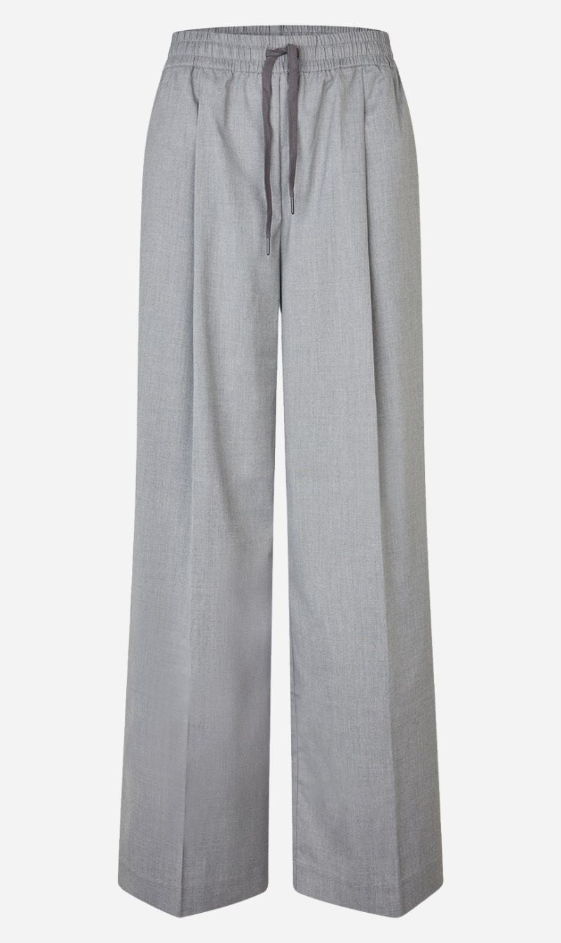 Samsoe Samsoe | Sarila Trousers - Grey Mel.