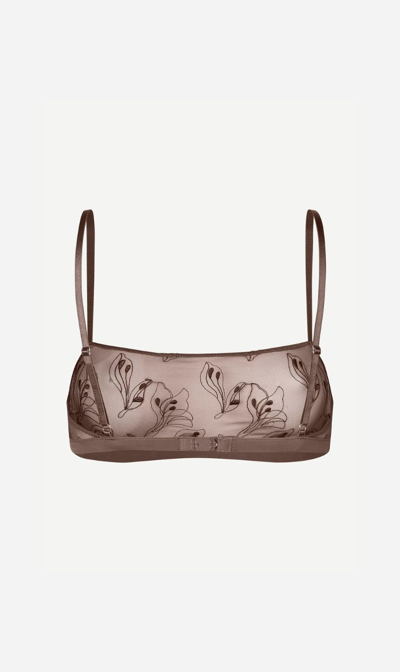 Samsoe Samsoe | Saaudrey Bandeau Bra - French Roast