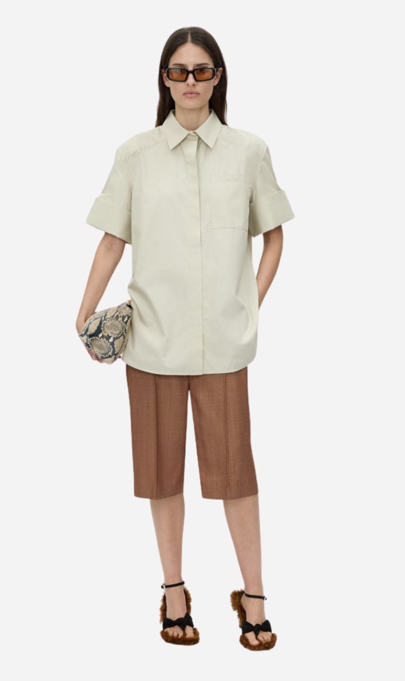 Camilla and Marc | Winslow Short Sleeve Shirt - Stone