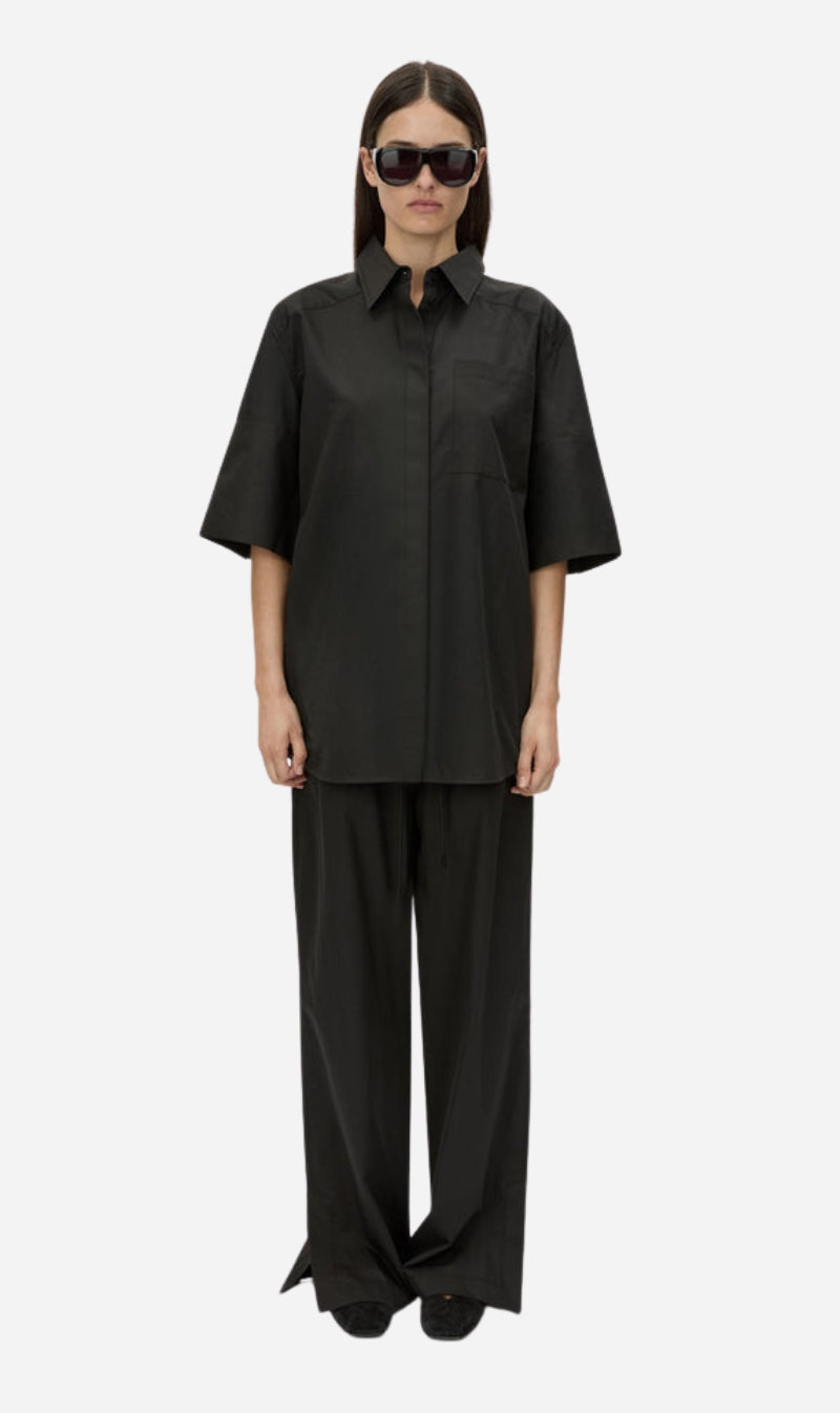 Camilla and Marc  | Winslow Short Sleeve Shirt - Black