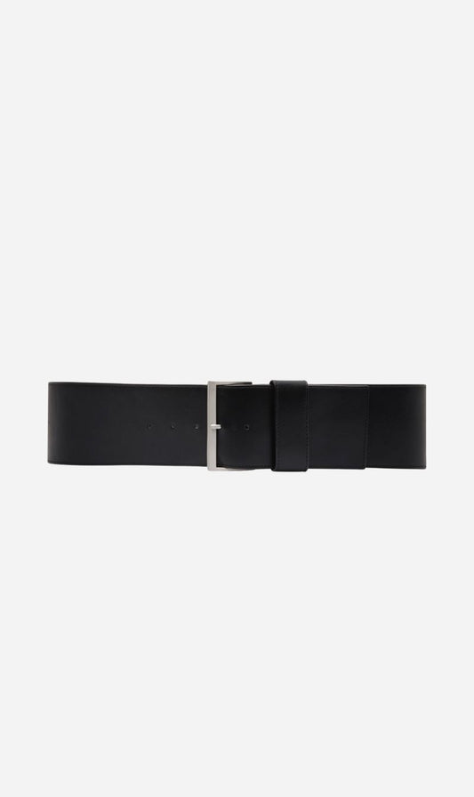 St Agni | Wide Classic Belt - Black