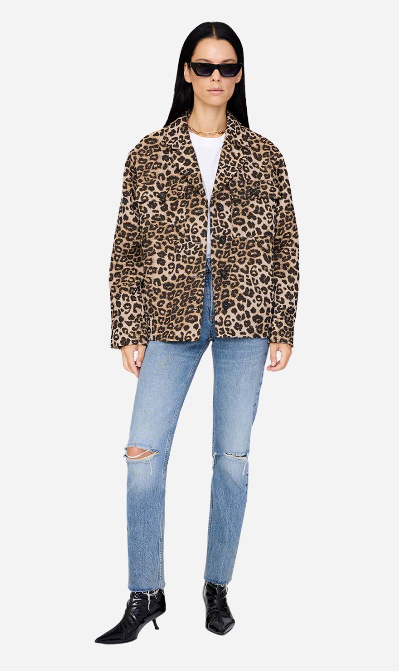 Anine Bing | Flynn Jacket - Leopard