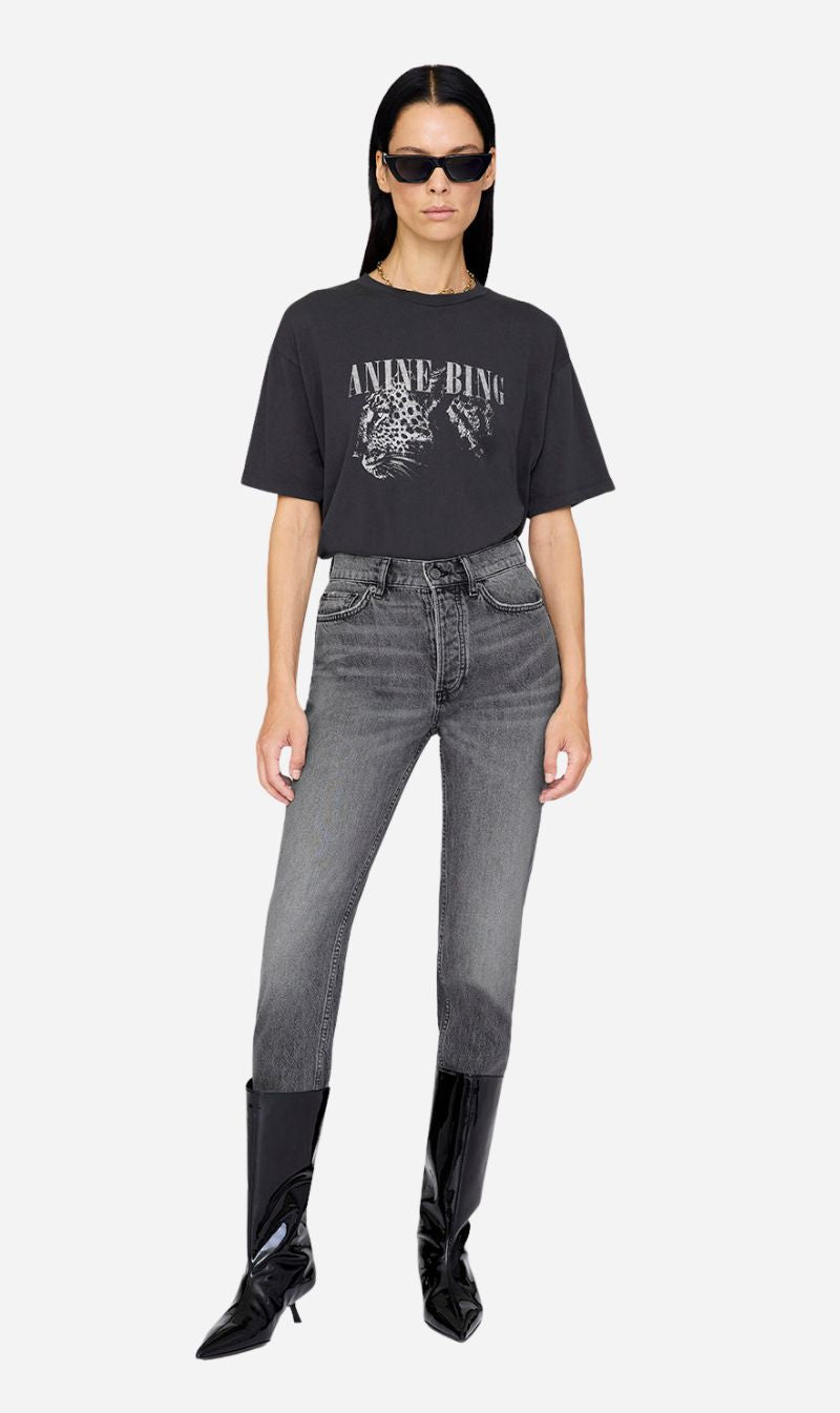 Anine Bing | Cohen Tee - Washed Black