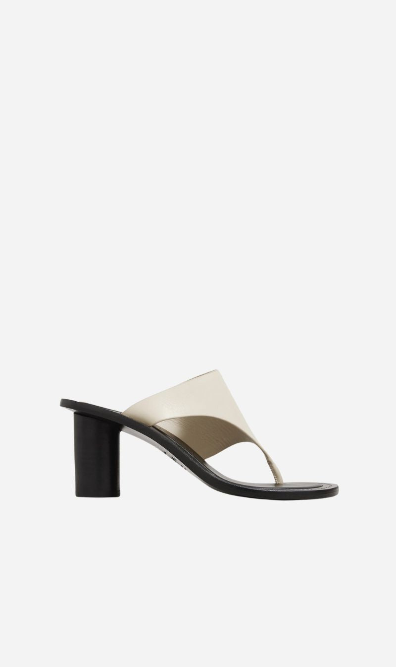 A.Emery | Hardie Heeled Sandal - Eggshell