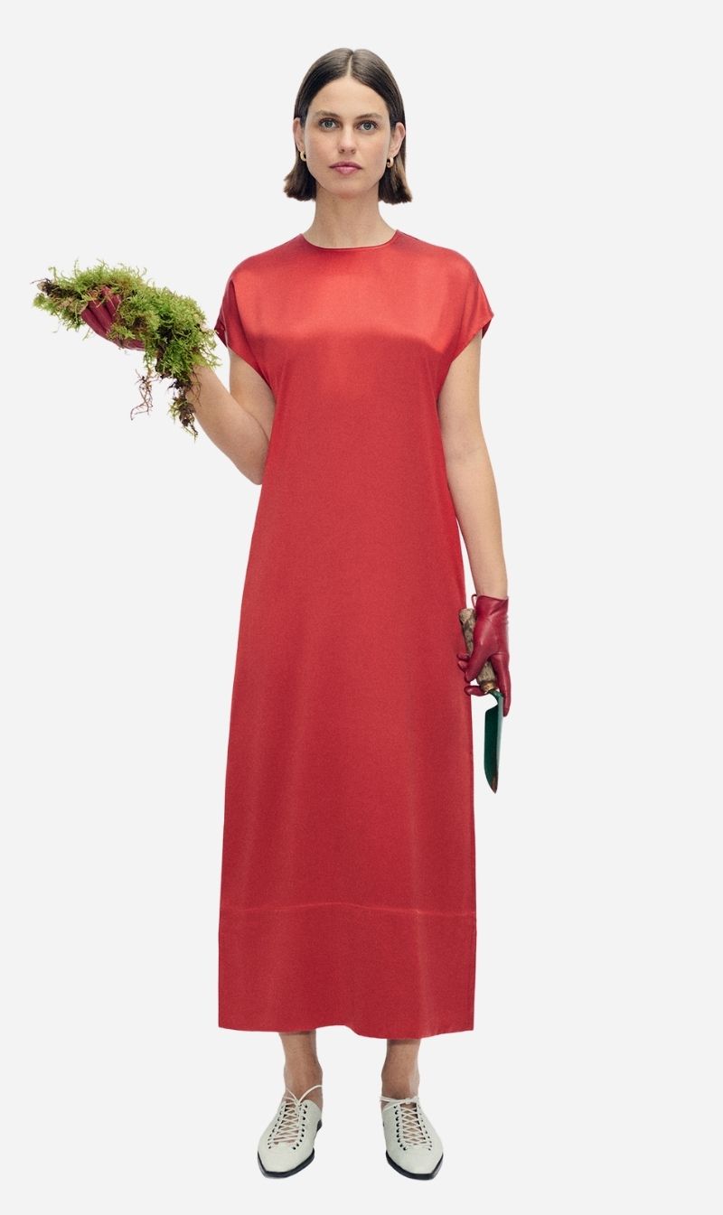 Silk Laundry | Column Dress - Carmen