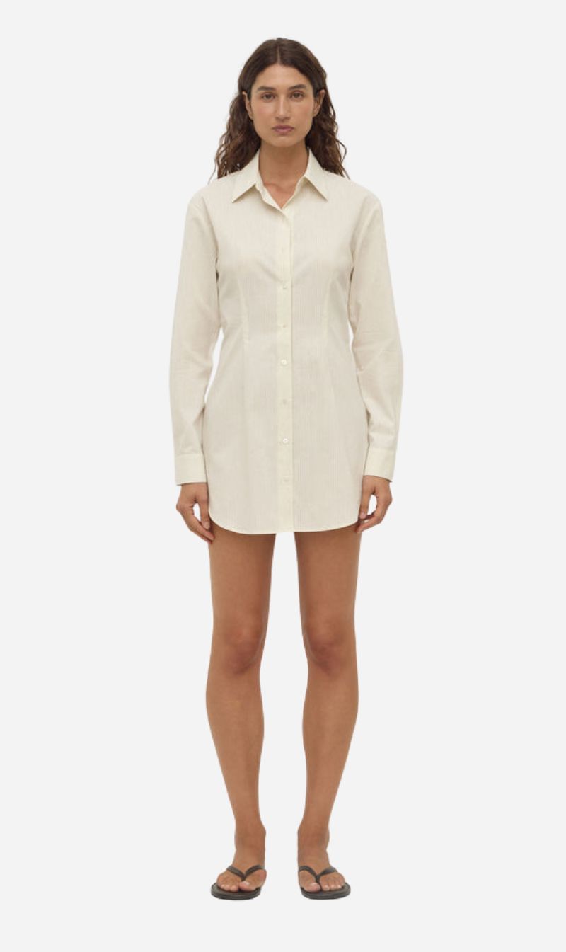 assembly label shirt dress Assembly Label | Claire Mini Shirt Dress
