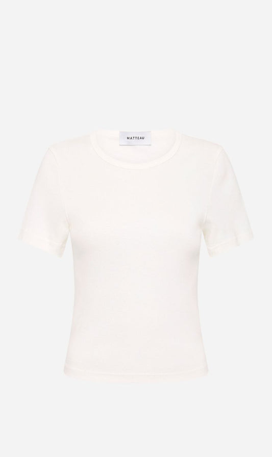 Matteau | Baby Tee - Chalk