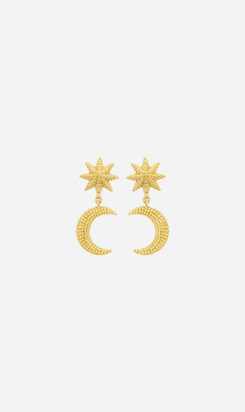 Zoe & Morgan | Moonlight Earrings - Gold