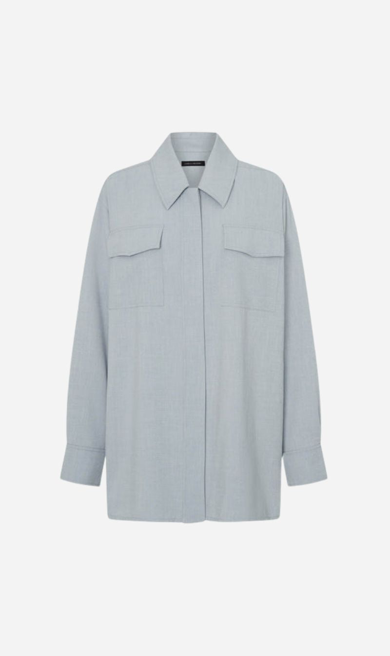 Camilla and Marc | Nevis Overshirt - Dusk Blue