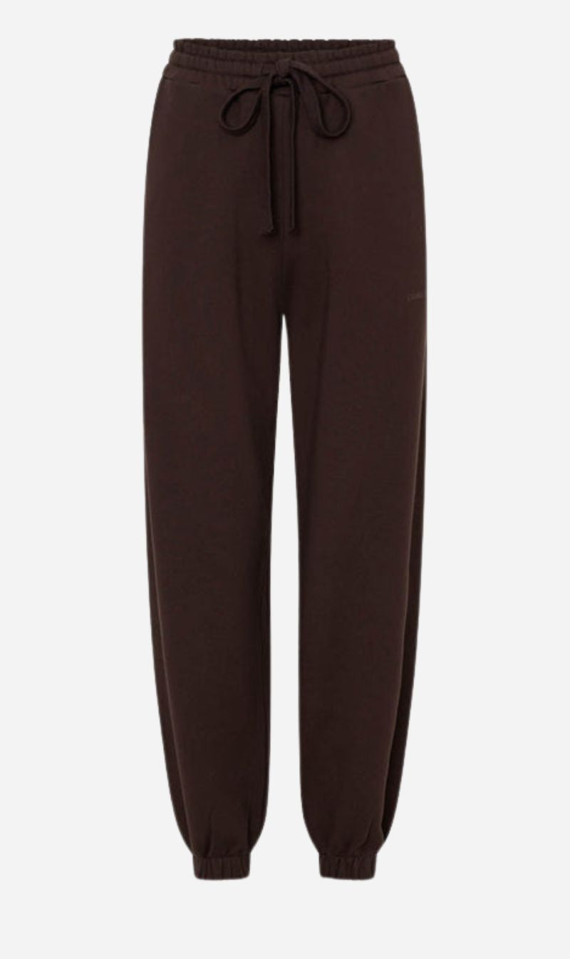Camilla and Marc | Tia Logo Track Pant - Bitter Chocolate