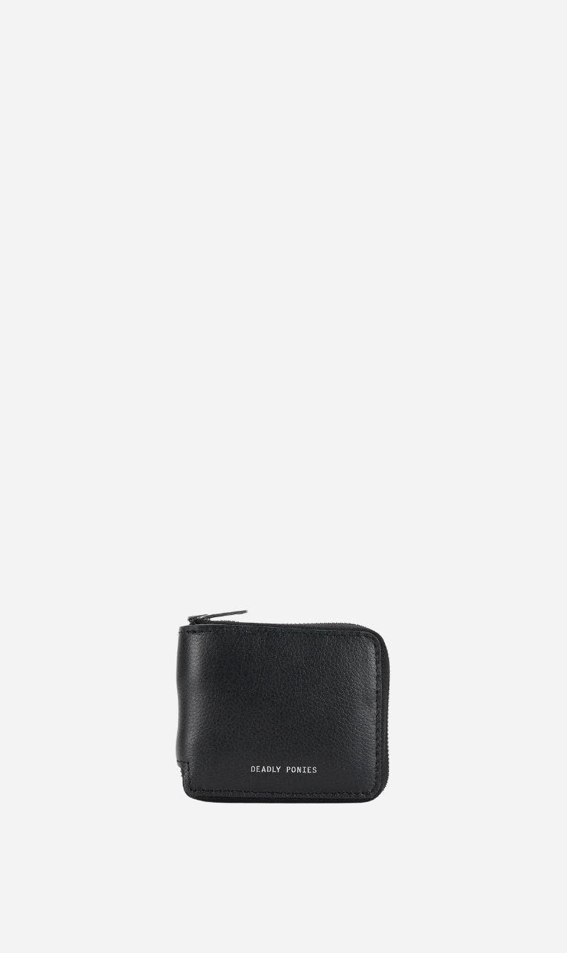 Deadly Ponies | Fritz Wallet - Black/Gunmetal