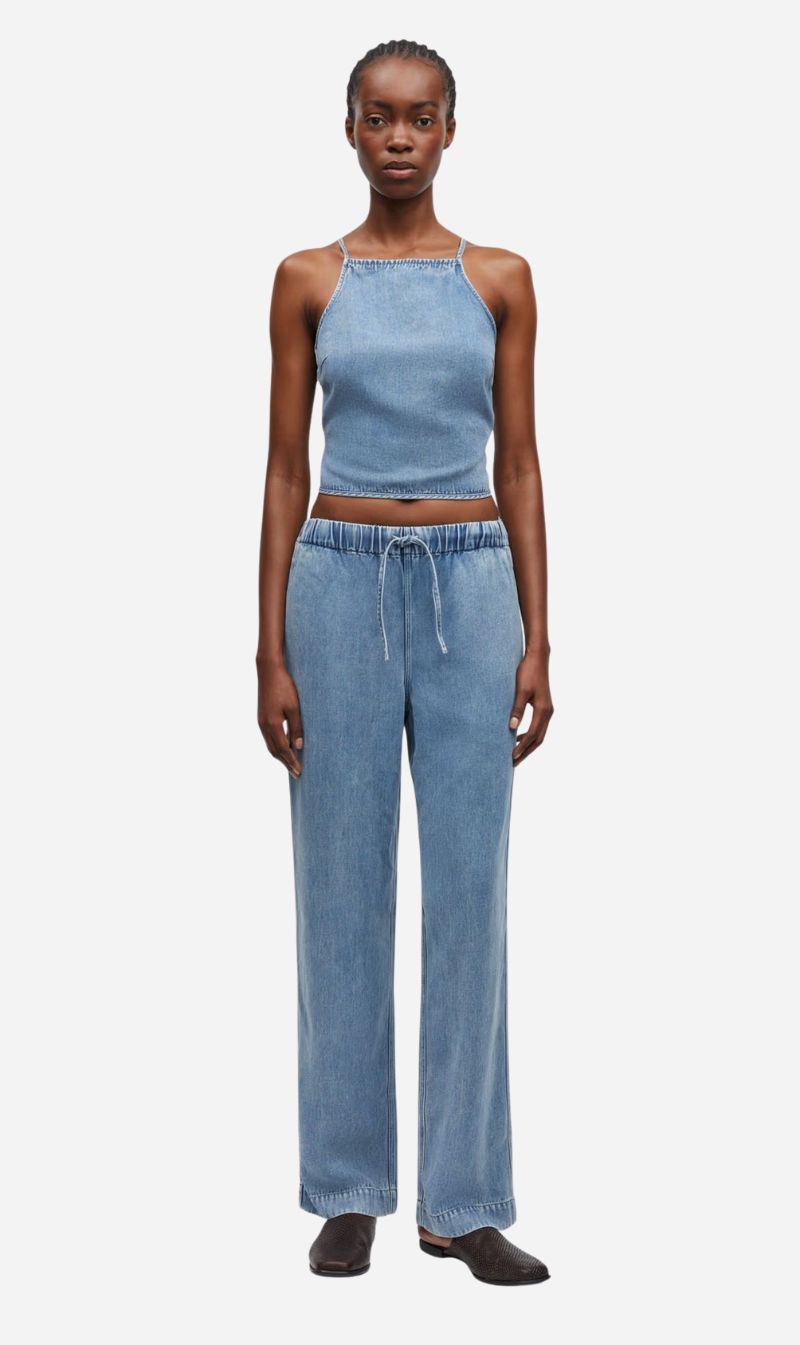 Samsoe Samsoe | Sahoysa Trousers - Denim Blue