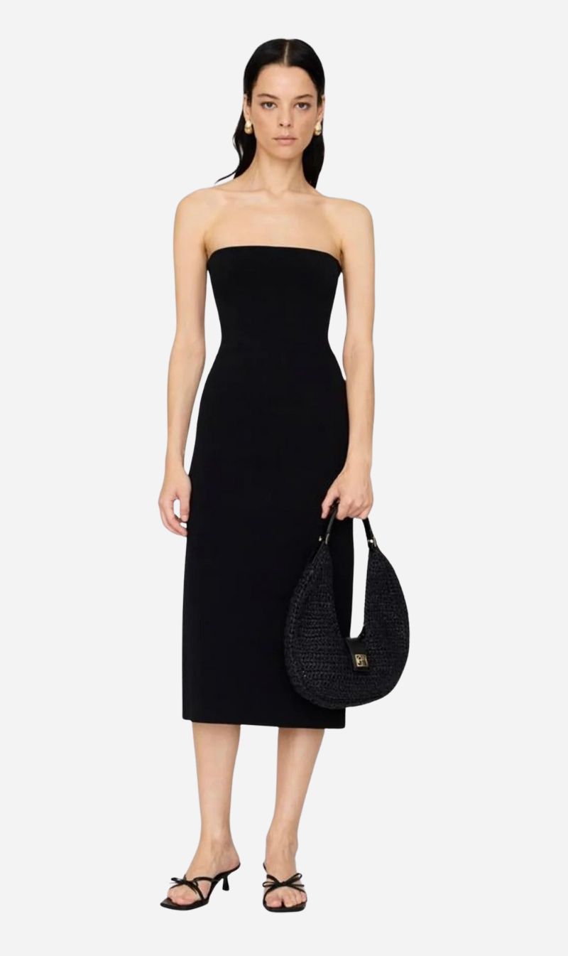 Anine Bing | Rosa Dress - Black | Sisters & Co