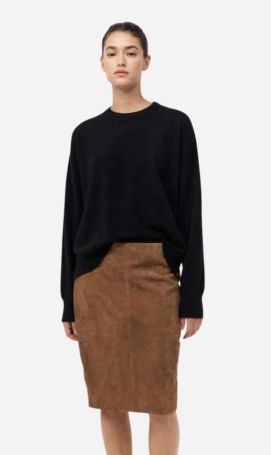 St Agni | Cashmere Sweater - Black