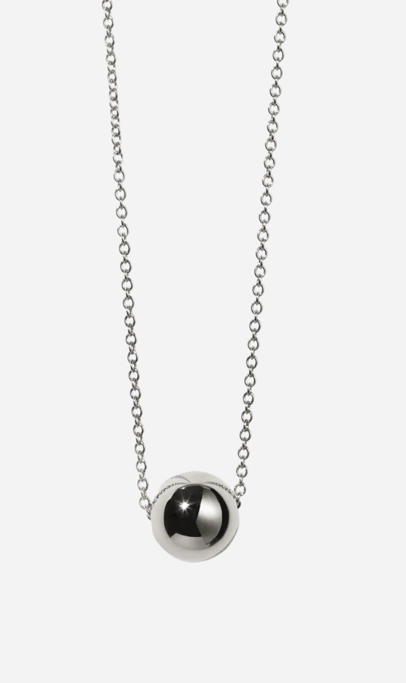 Meadowlark Orb Necklace - Sterling Silver