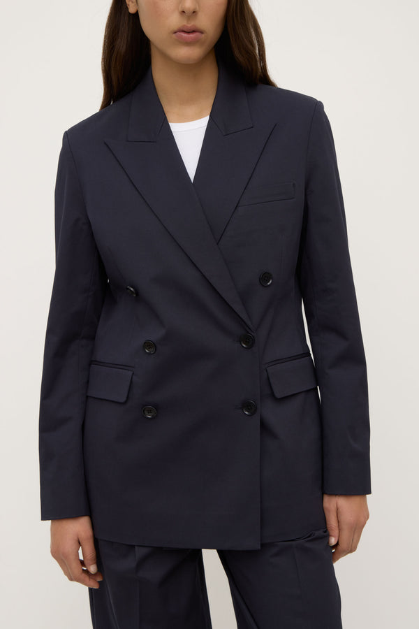 Assembly Label | Ellen Double Breasted Blazer - True Navy