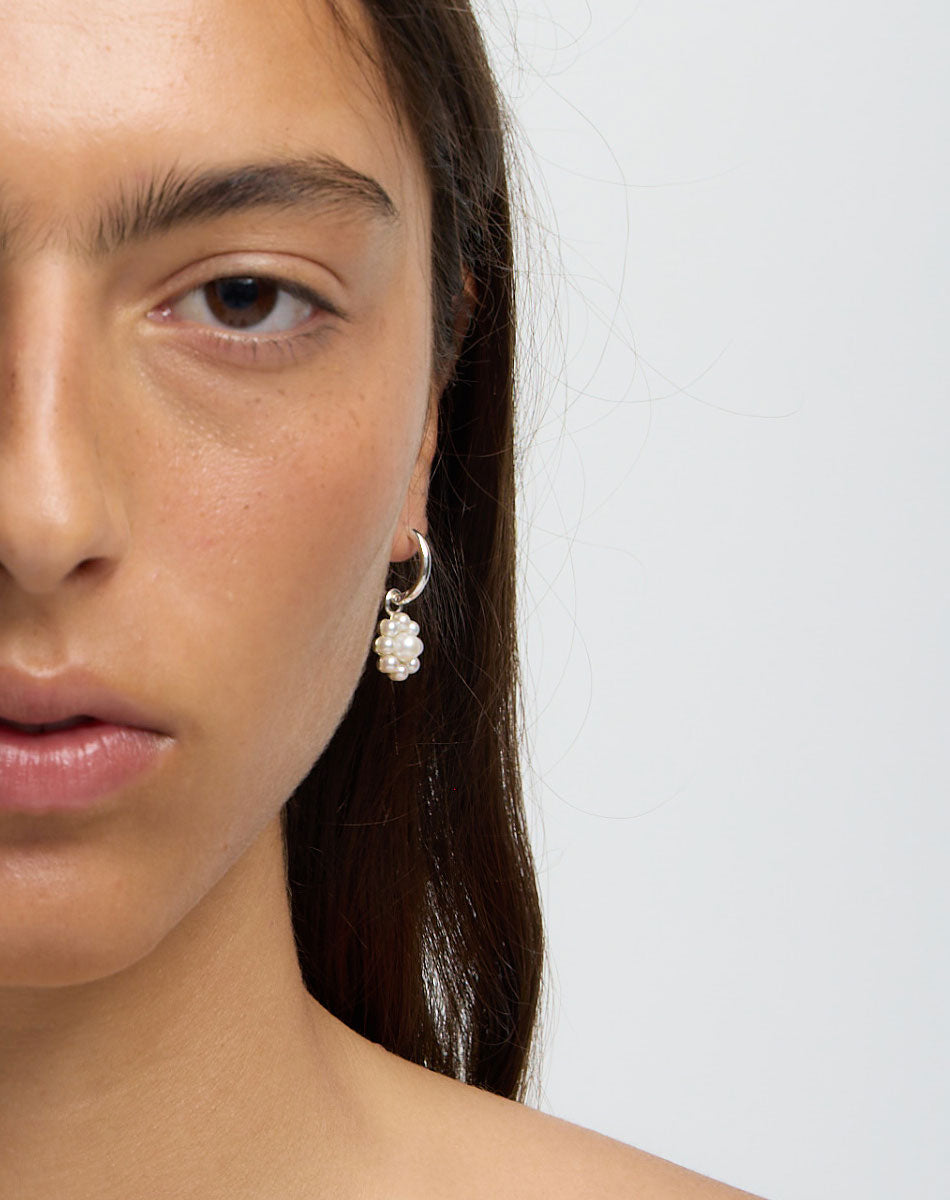 Meadowlark | Emile Charm Earrings - Sterling Silver